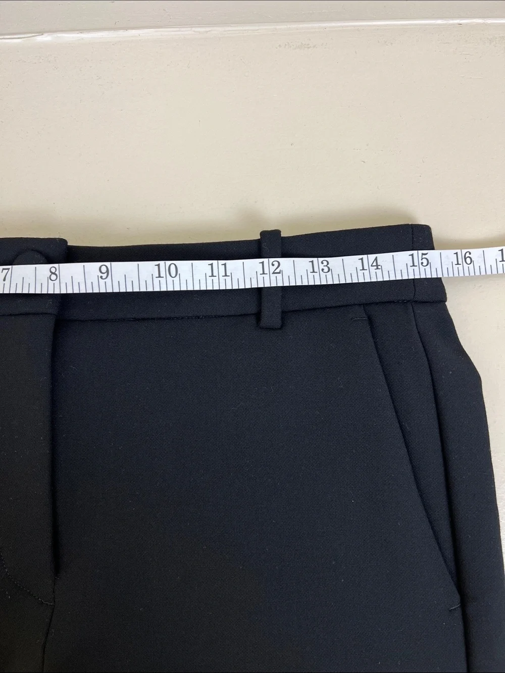 NWT J Crew Kate Straight Leg Pant Stretch Black Size 8T